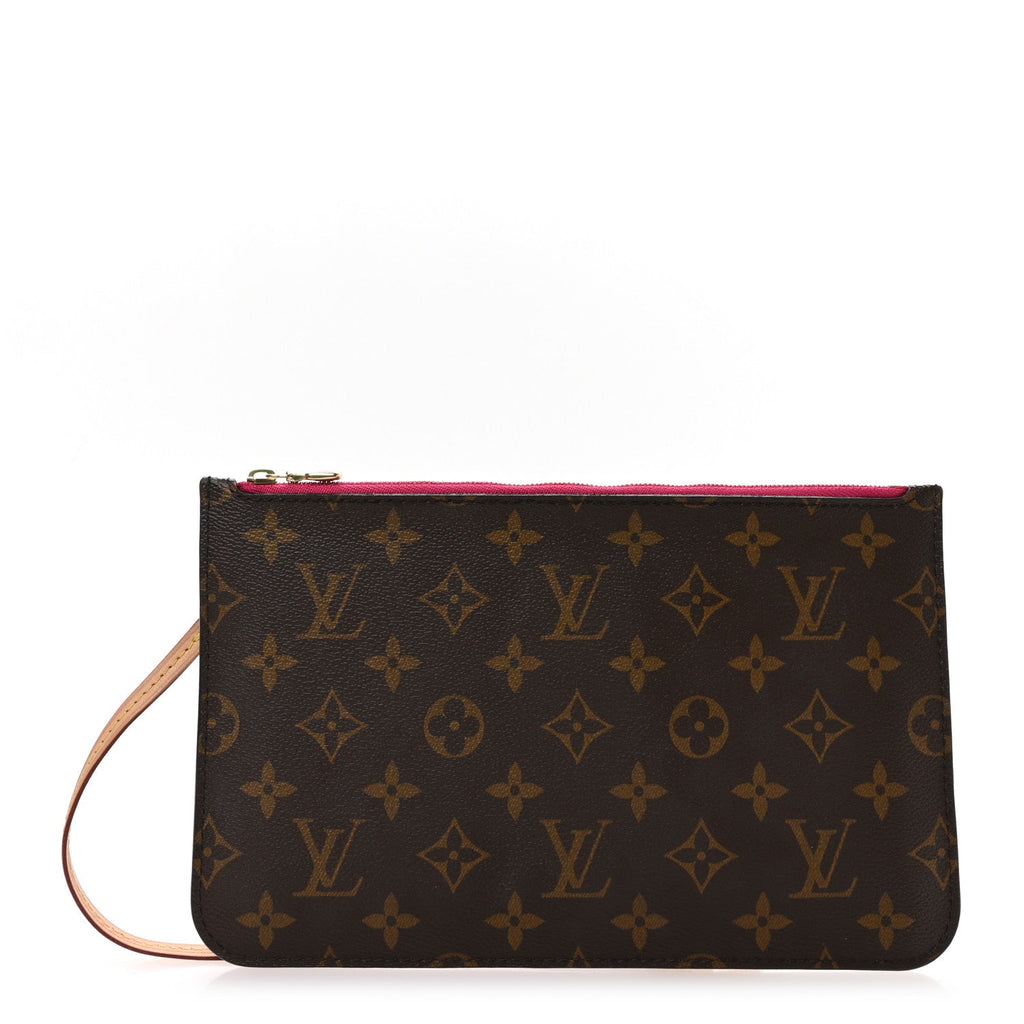 Monogram Neverfull MM GM Pochette Pivoine