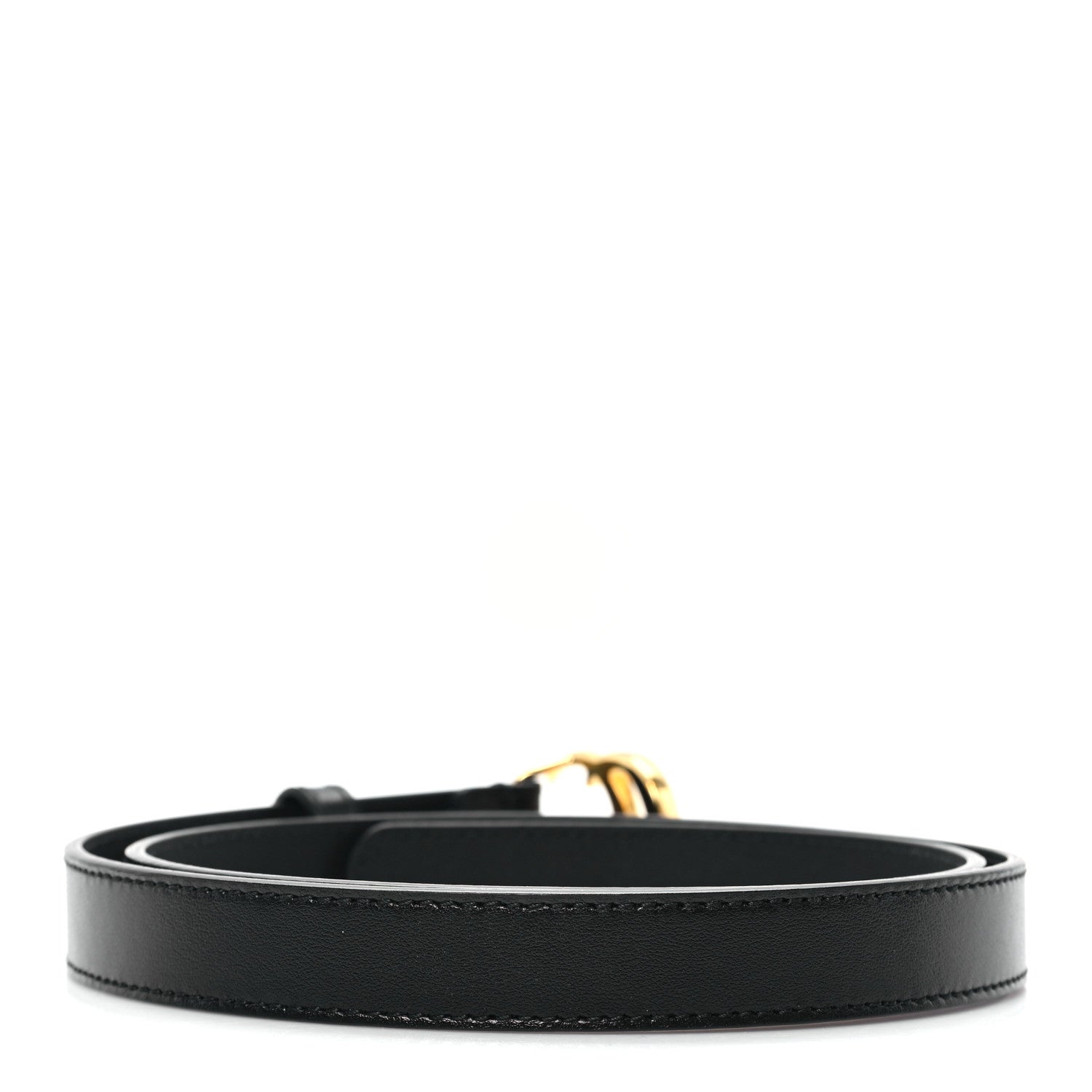 Calfskin Double G 20mm Belt 80 32 Black