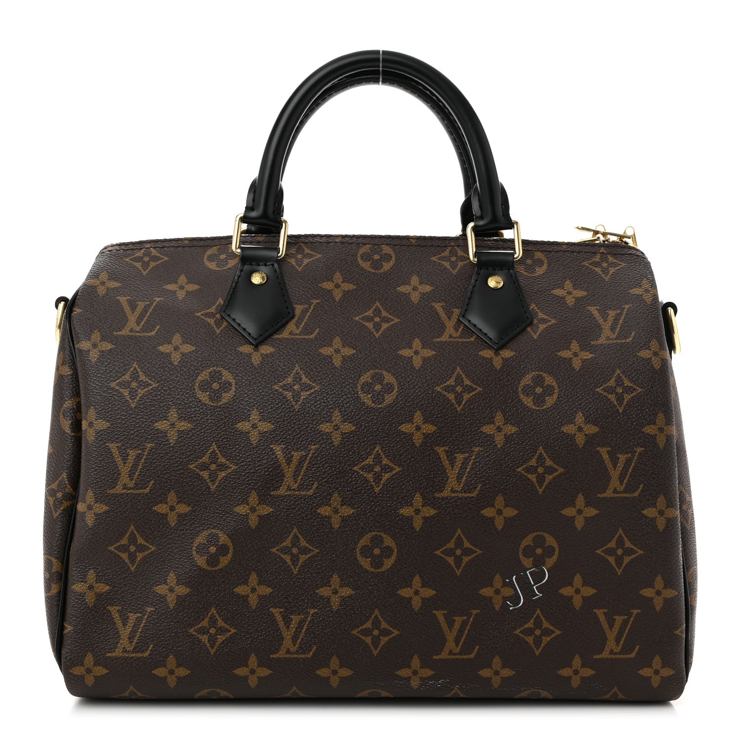 Monogram My World Tour Speedy Bandouliere 30 Black