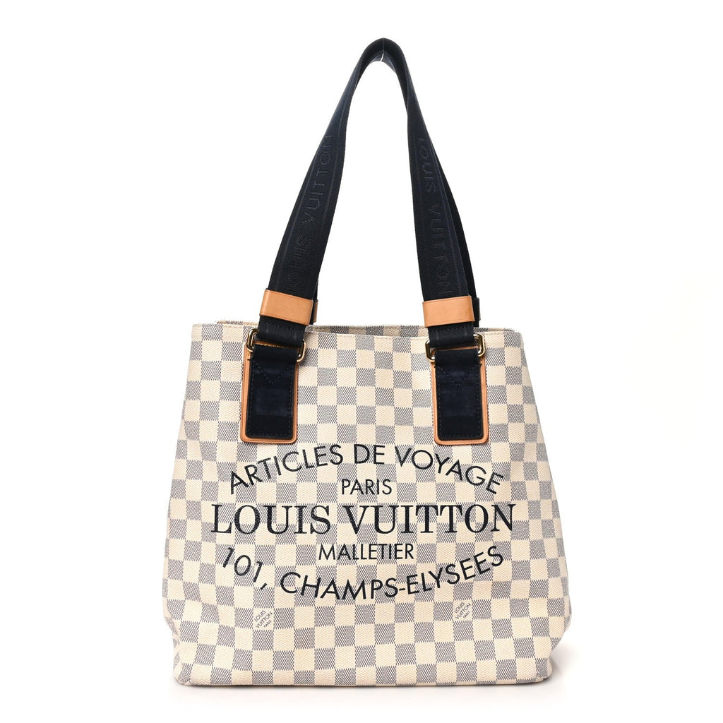 Damier Azur Beach Cabas PM