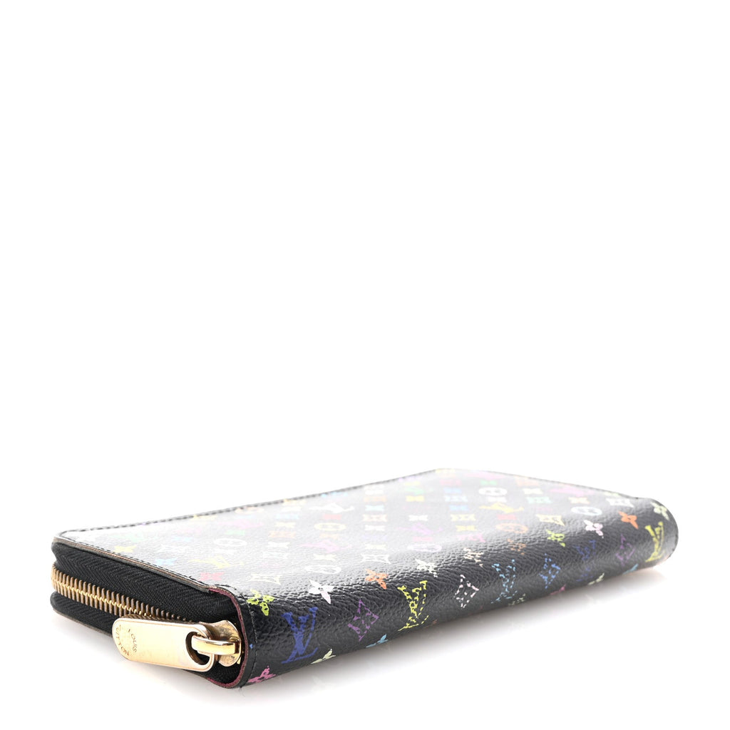 Monogram Multicolor Zippy Wallet Black Grenade
