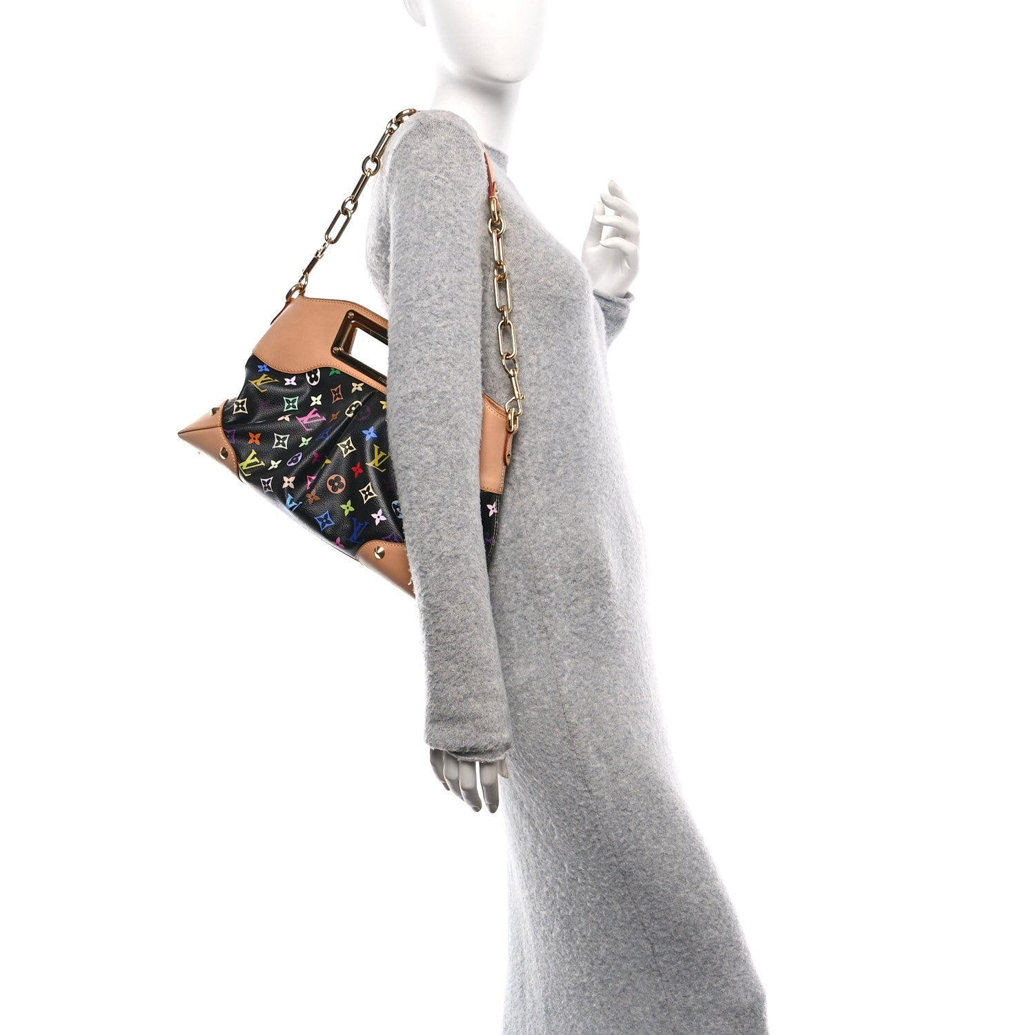 Monogram Multicolor Judy MM Black