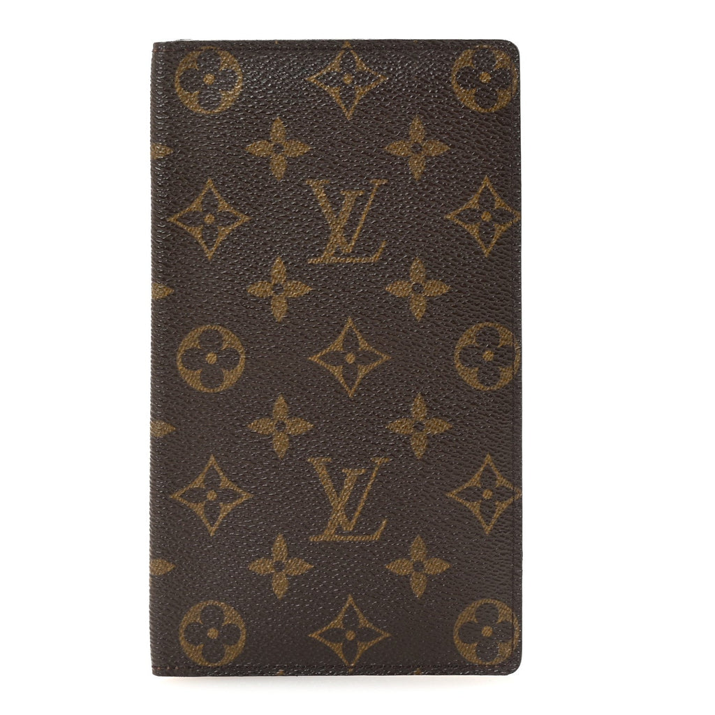 Monogram Checkbook Wallet