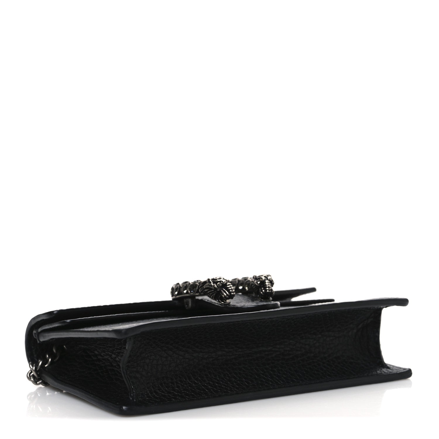 Calfskin Super Mini Dionysus Shoulder Bag Black