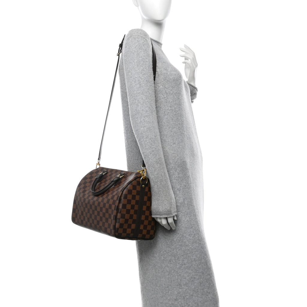 Damier Ebene Speedy Bandouliere 30