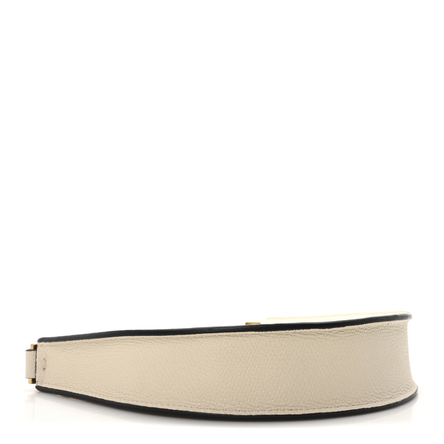 Calfskin Mini Vlogo Hobo Bag White