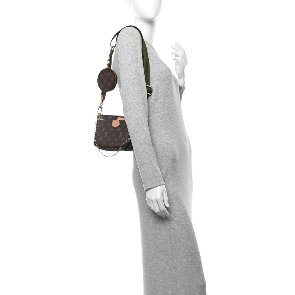 Monogram Multi Pochette Accessories Kaki
