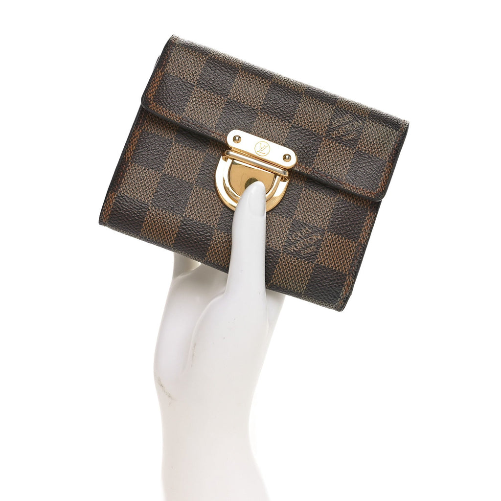 Damier Ebene Koala Compact Wallet