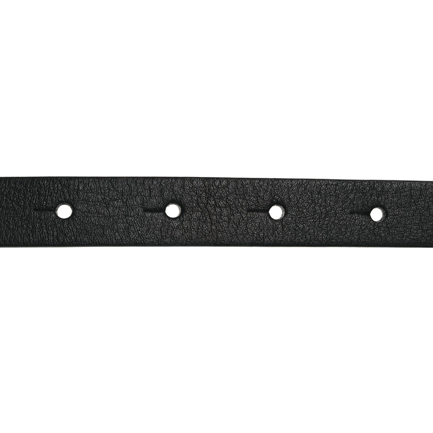Calfskin Crystal Chain Logo Belt 85 34 Black