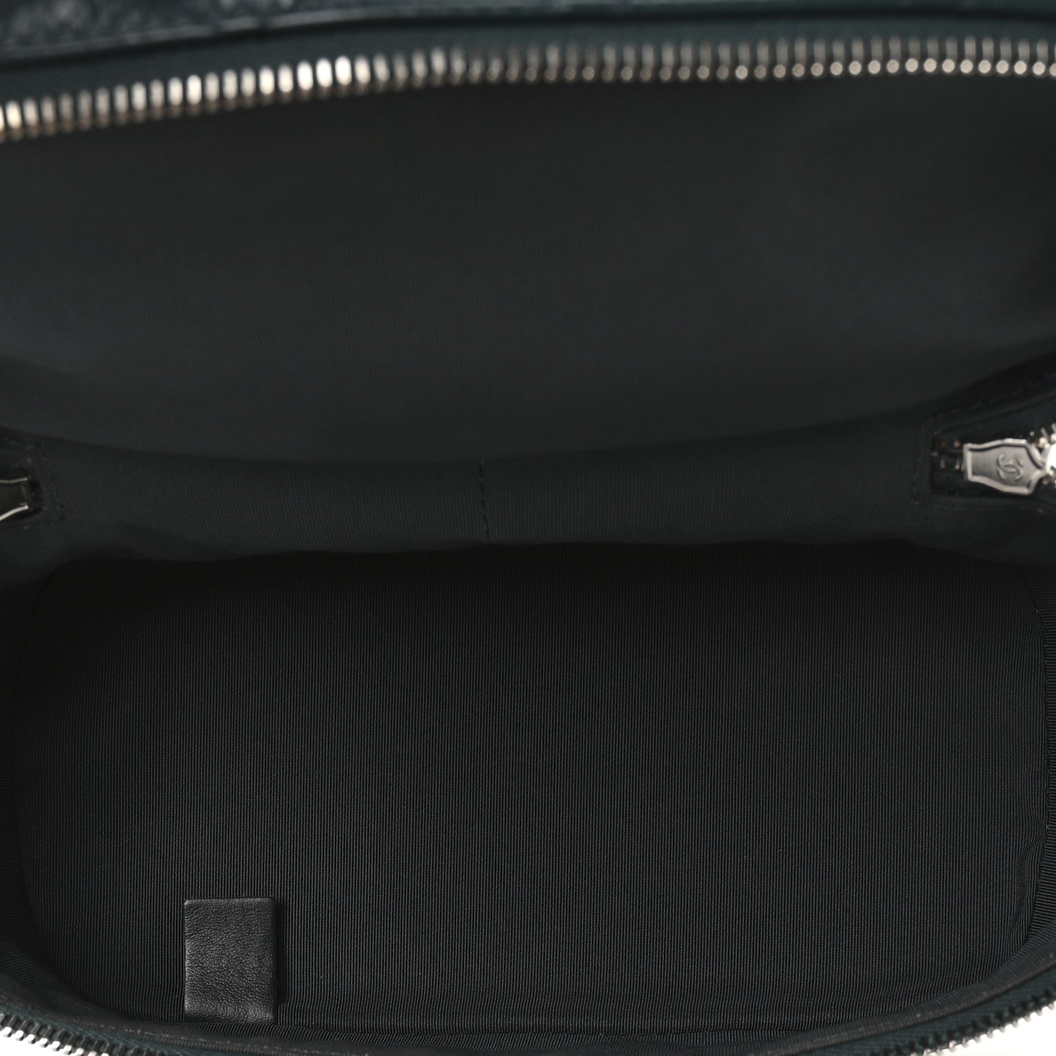 Crumpled Calfskin PVC Quilted Backpack Green