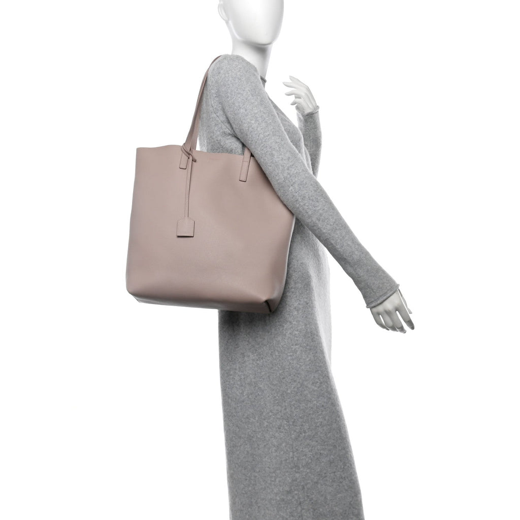 Calfskin Medium Shopping Tote Rose Antic