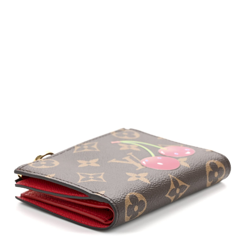 LV X TM Monogram Cerises Lisa Wallet