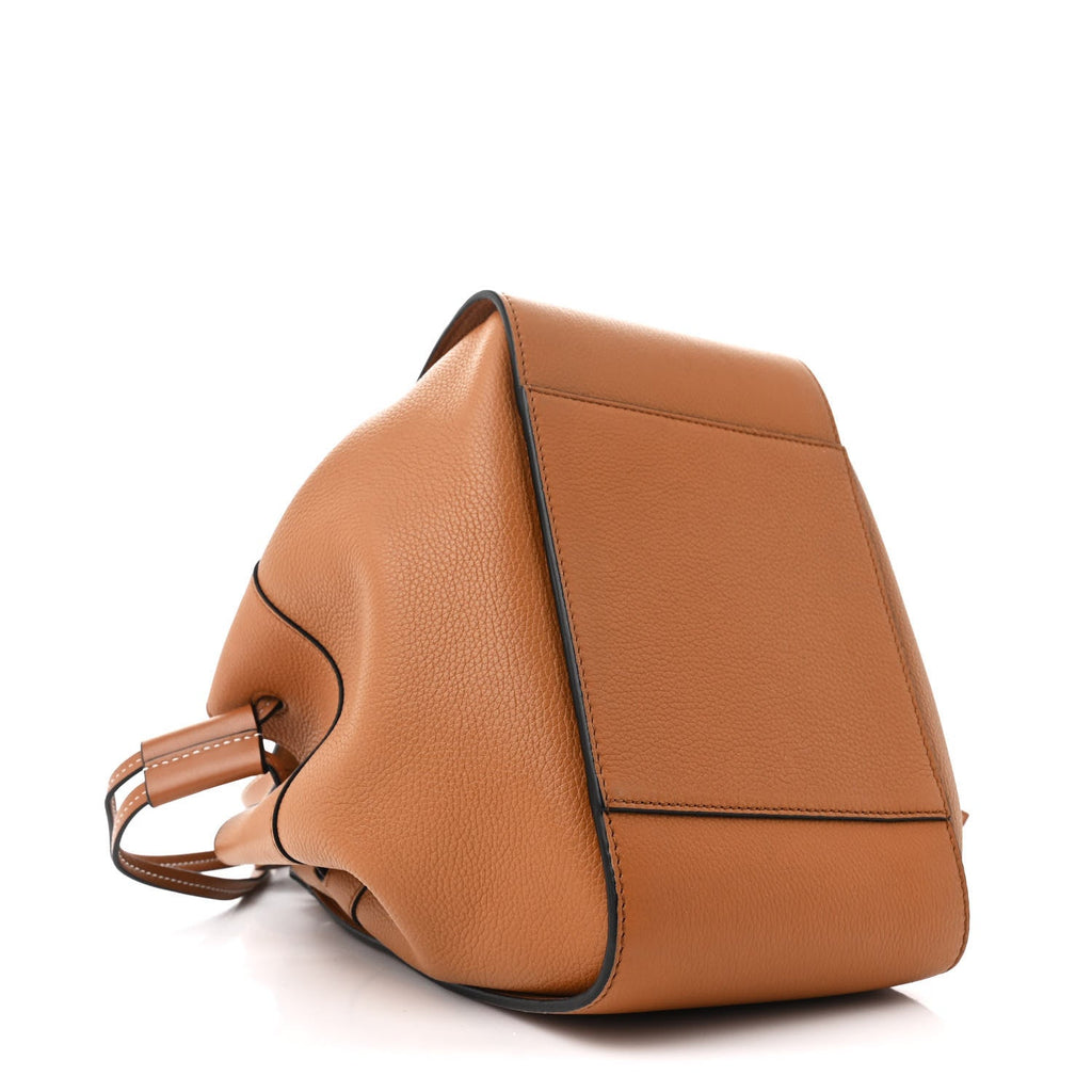 Calfskin Small Hammock Shoulder Bag Tan