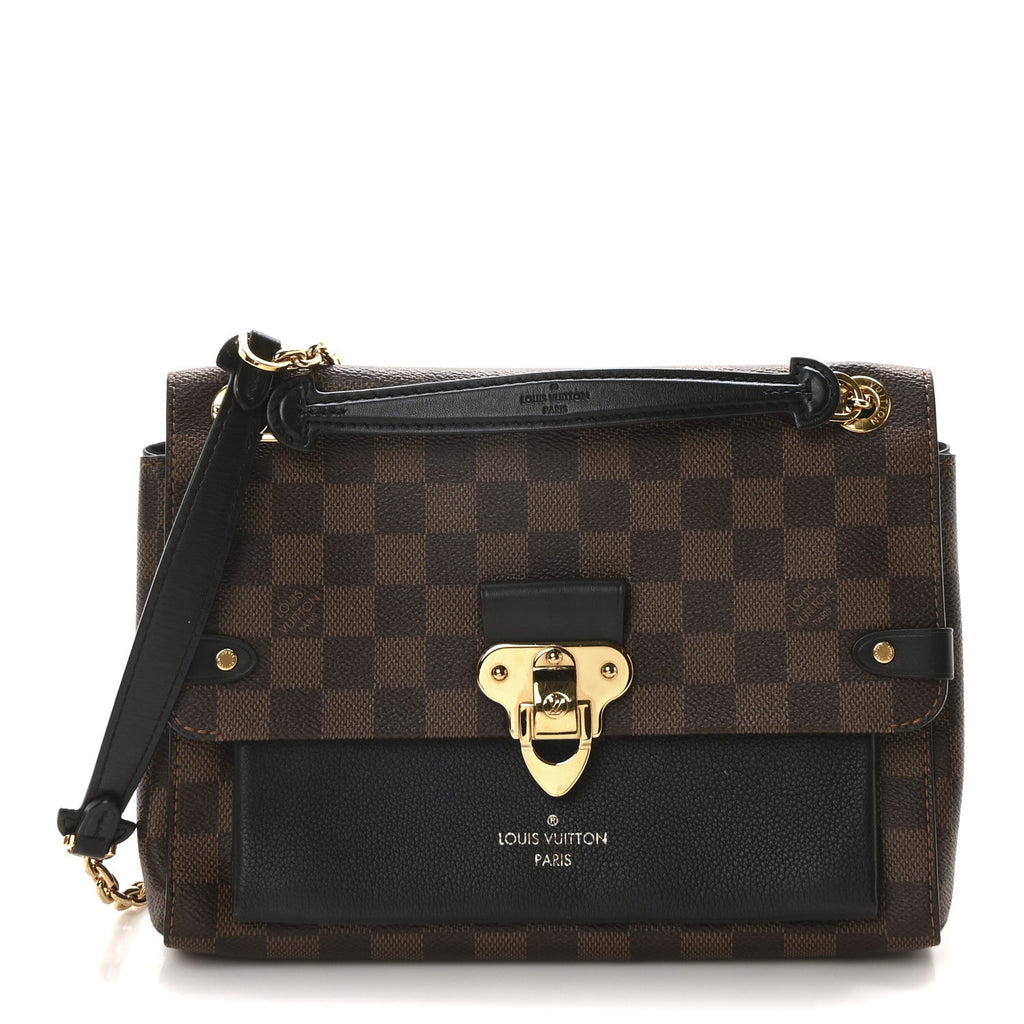 Damier Ebene Vavin PM Black