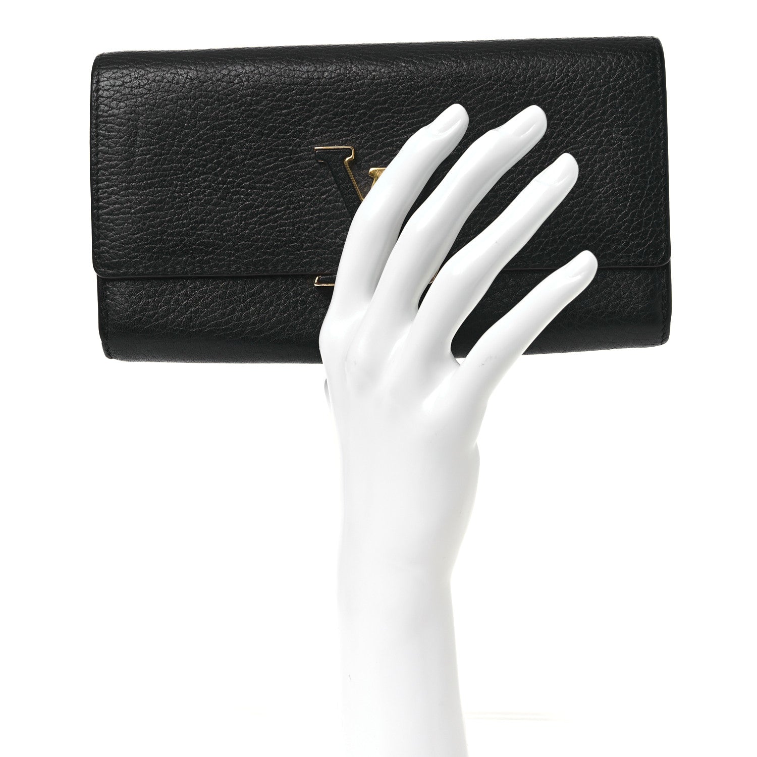 Taurillon Capucines Wallet Black