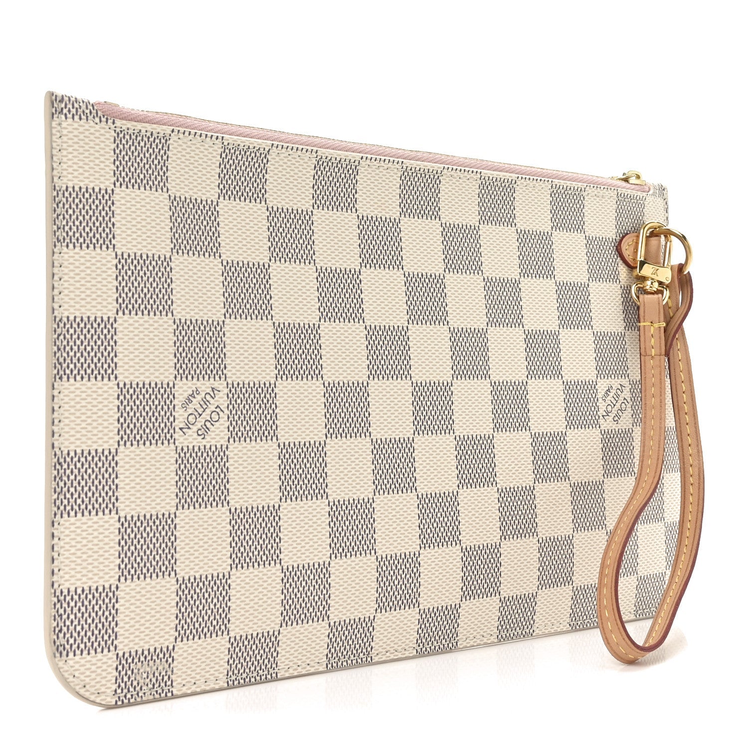 Damier Azur Neverfull MM GM Pochette Rose Ballerine