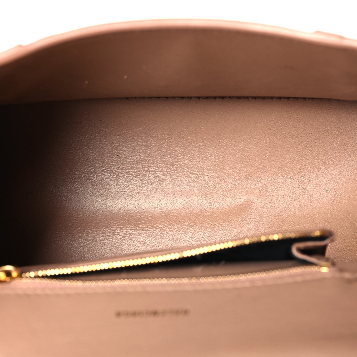 Shiny Calfskin Crocodile Embossed Small Hourglass Top Handle Bag Nude Beige