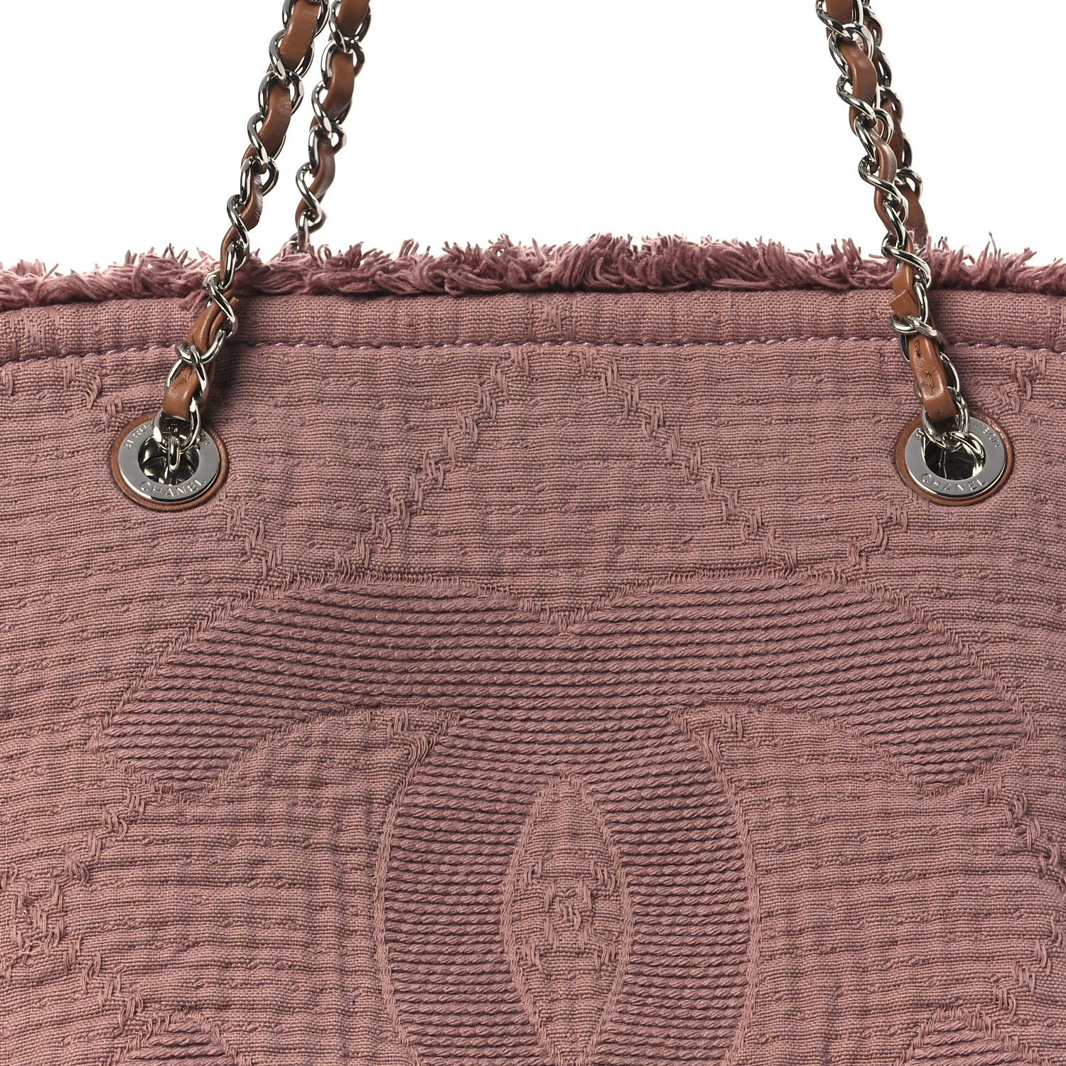 Canvas Small Double Face Shopping Tote Pink