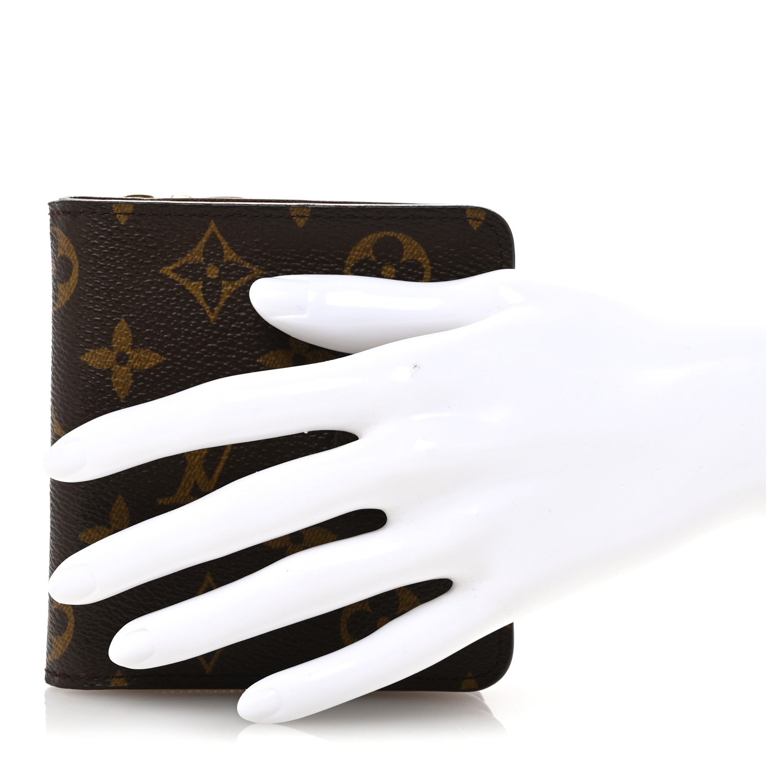 Monogram Compact Zippe Zipped Wallet
