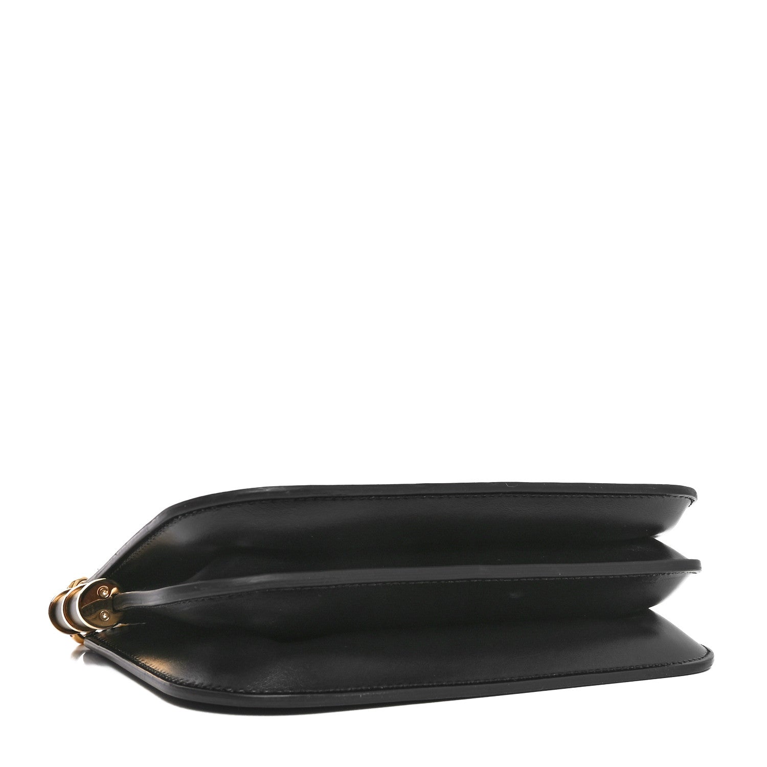 Vitello King Luxor Fendi Touch Shoulder Bag Black