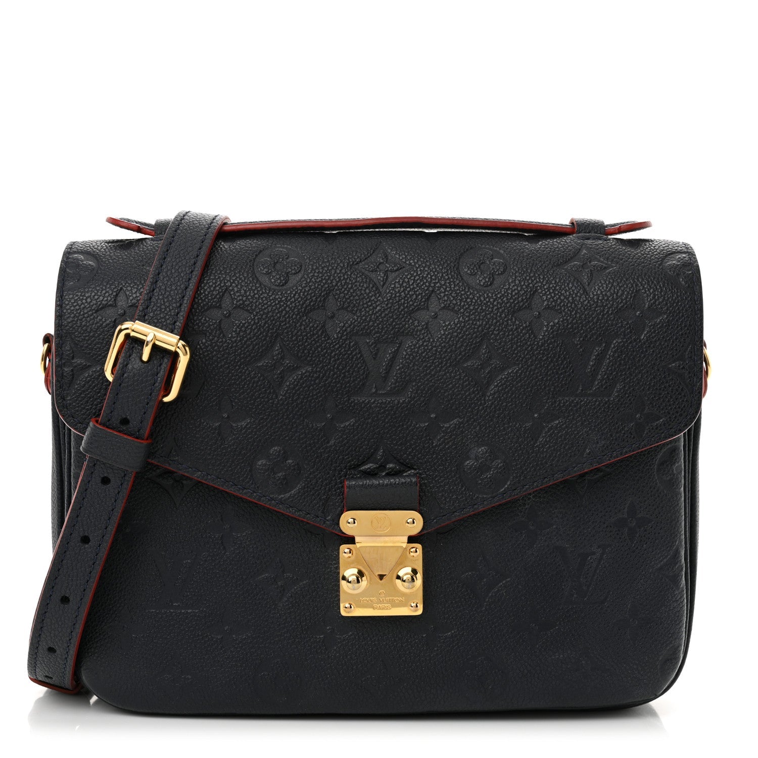Empreinte Pochette Metis Marine Rouge
