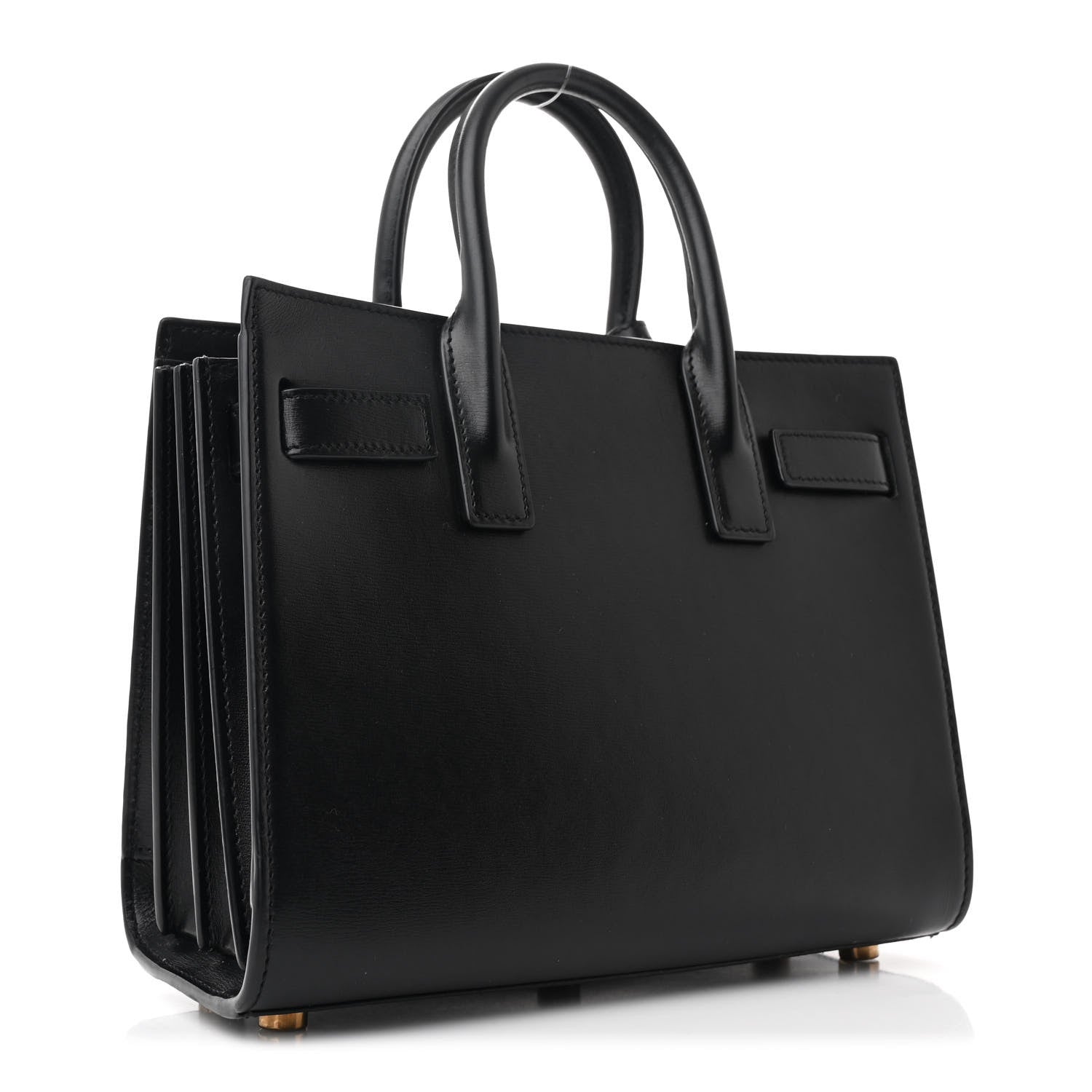 Calfskin Nano Sac De Jour Black