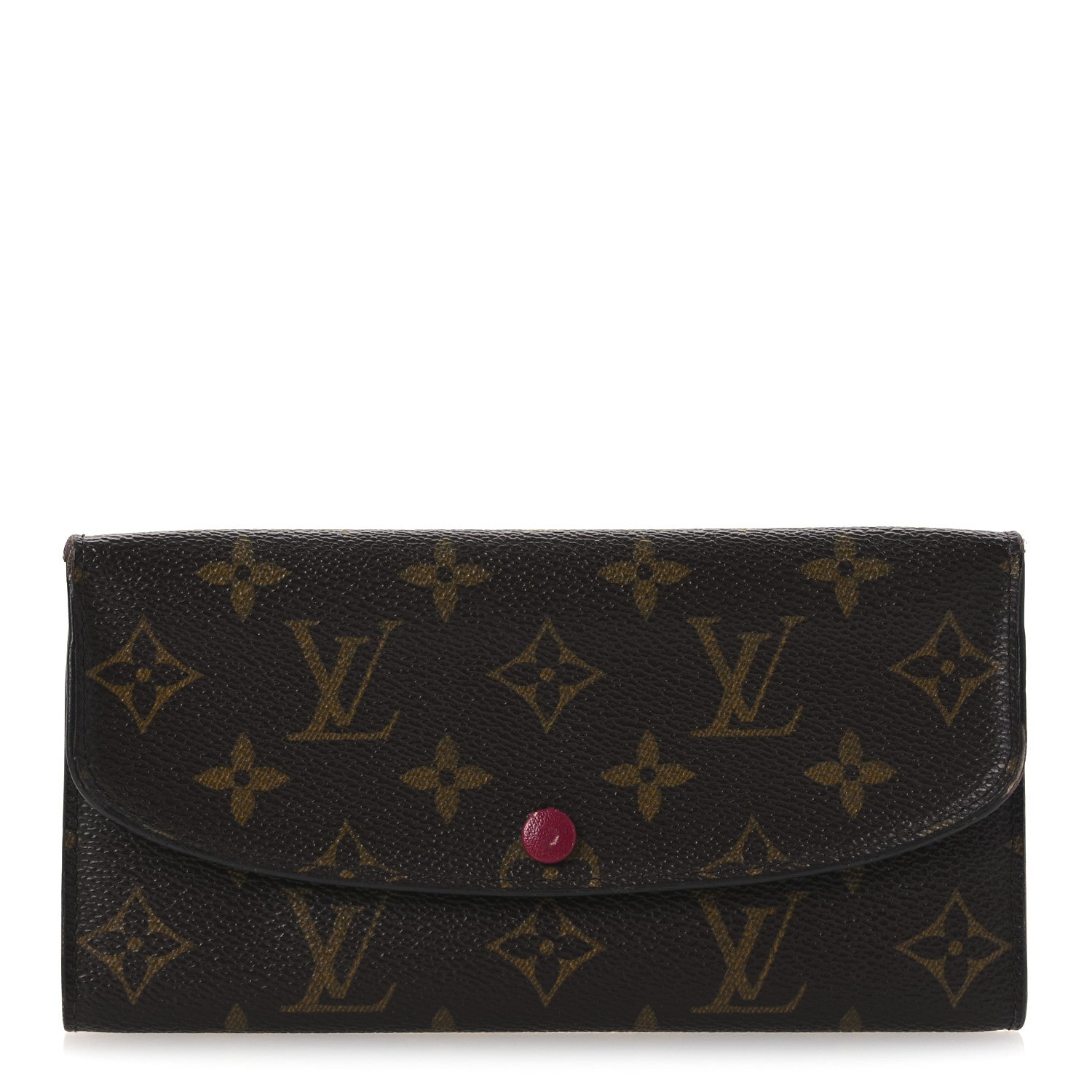 Monogram Emilie Wallet Fuchsia
