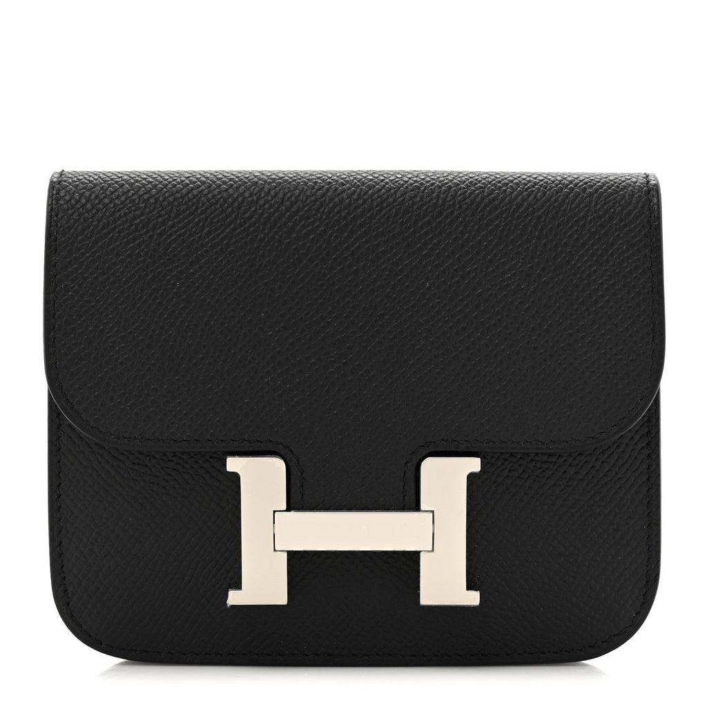 Epsom Constance Slim Wallet Black