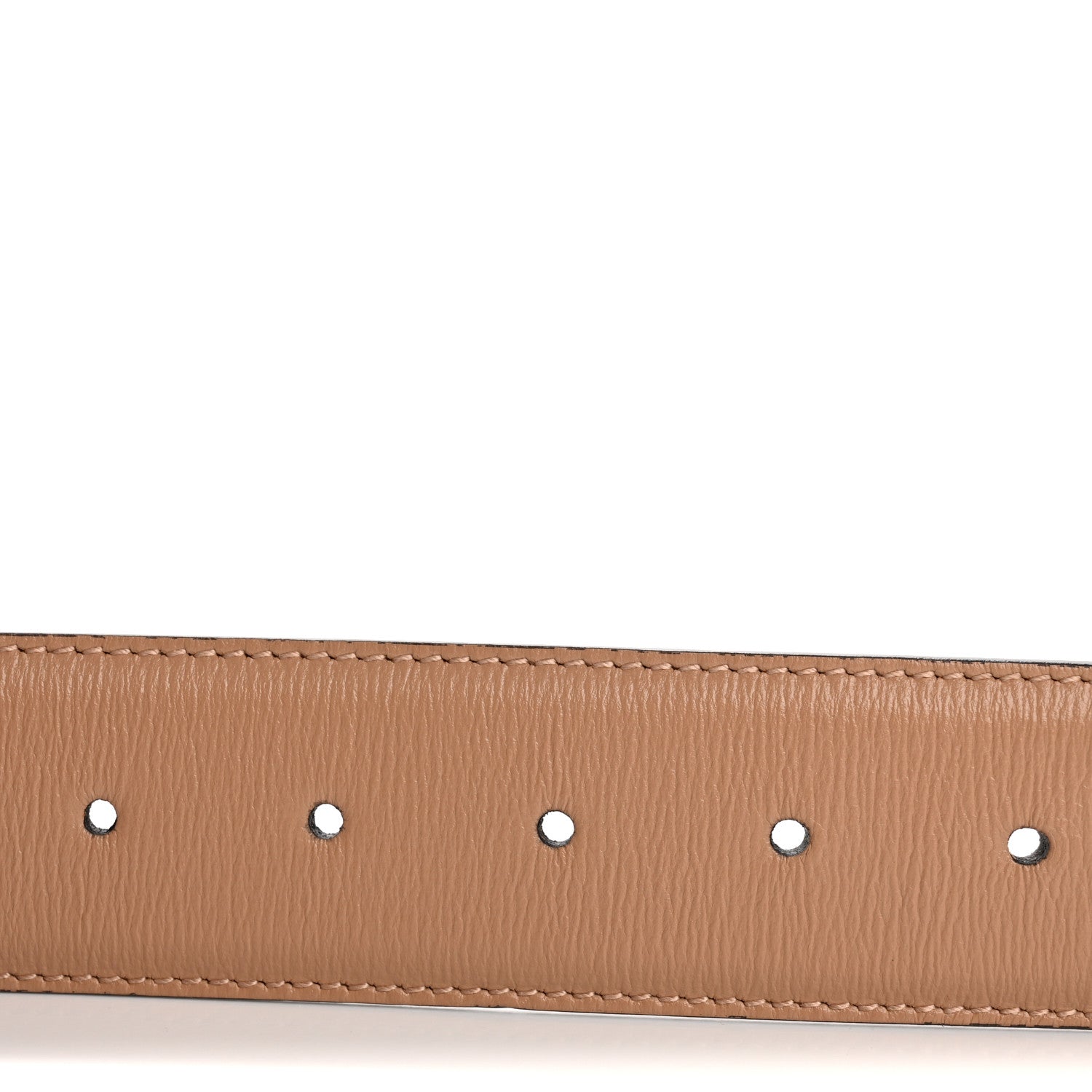 Azalea Calfskin Enamel Monochrome Double G 40mm Belt 80 32 Camelia