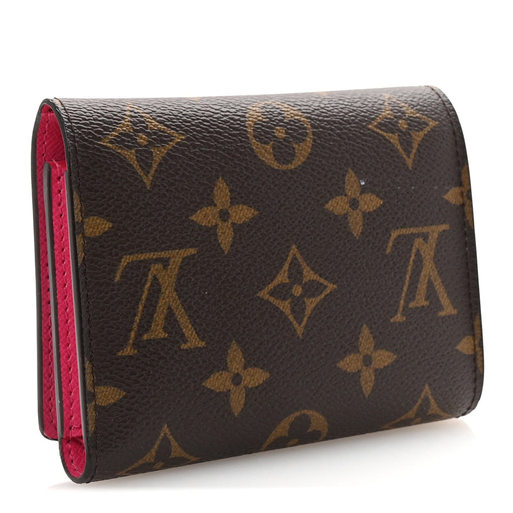 Monogram 2020 Christmas Animation Roller Coaster Victorine Wallet Pivoine