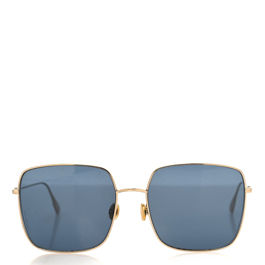 Metal Stellaire 1 Square Sunglasses Gold