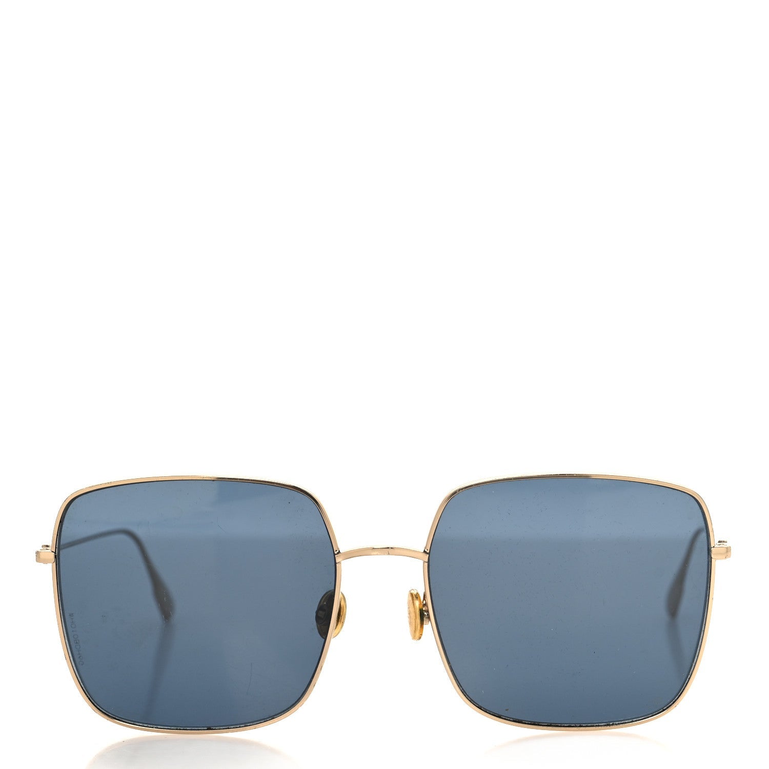 Metal Stellaire 1 Square Sunglasses Gold