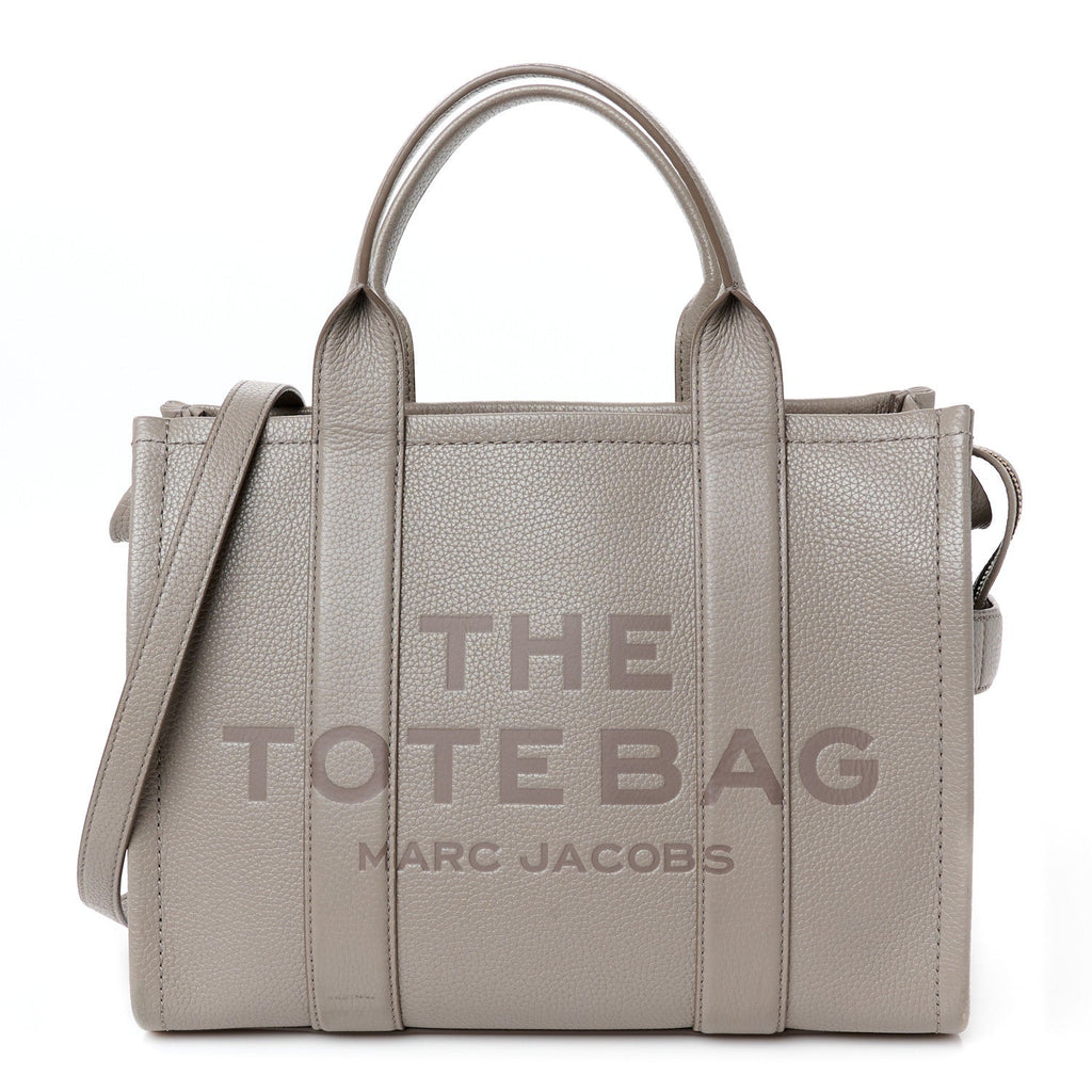 Grained Calfskin Medium The Tote Bag Cement