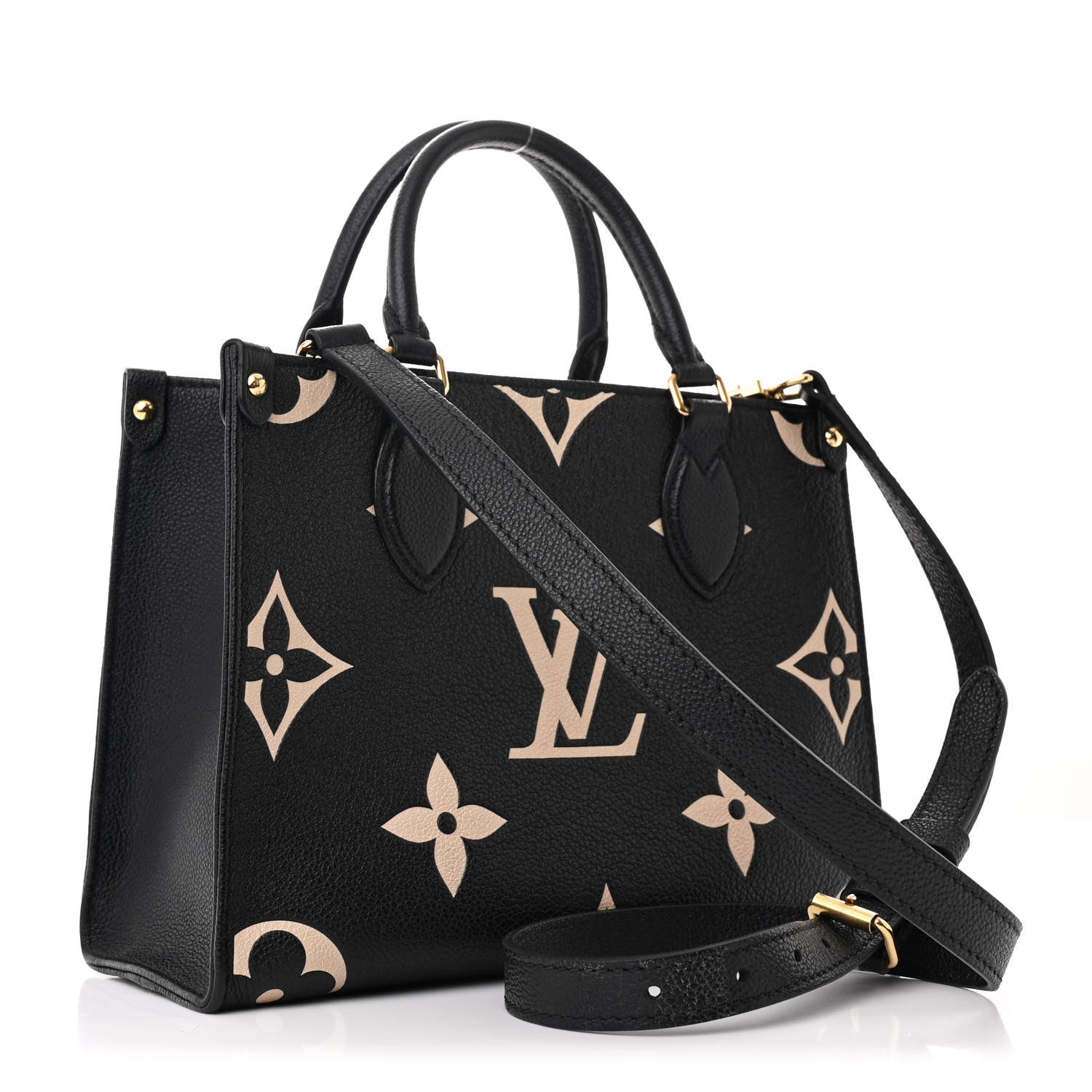 Empreinte Monogram Giant Onthego PM Black Beige