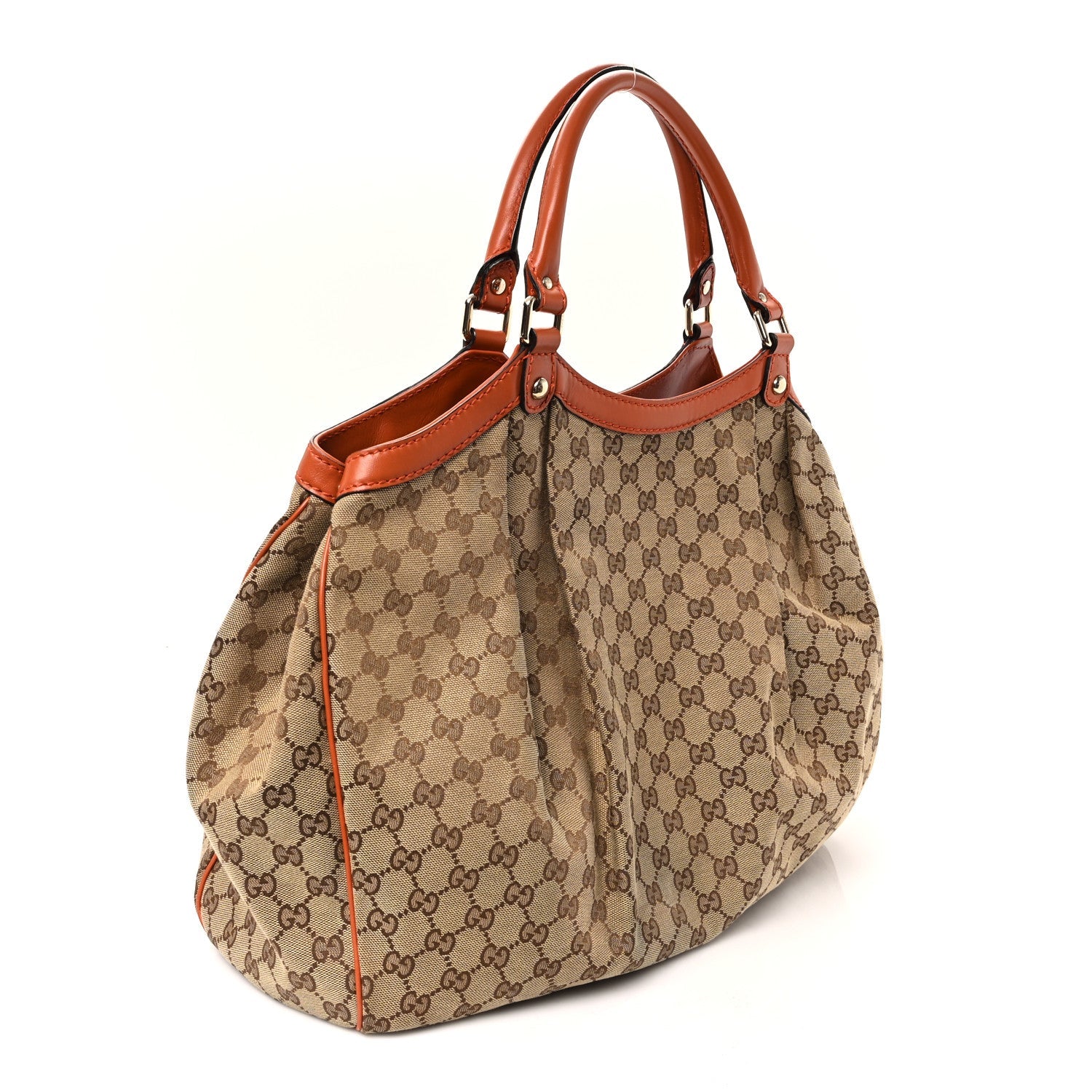Monogram Large Sukey Tote Orange