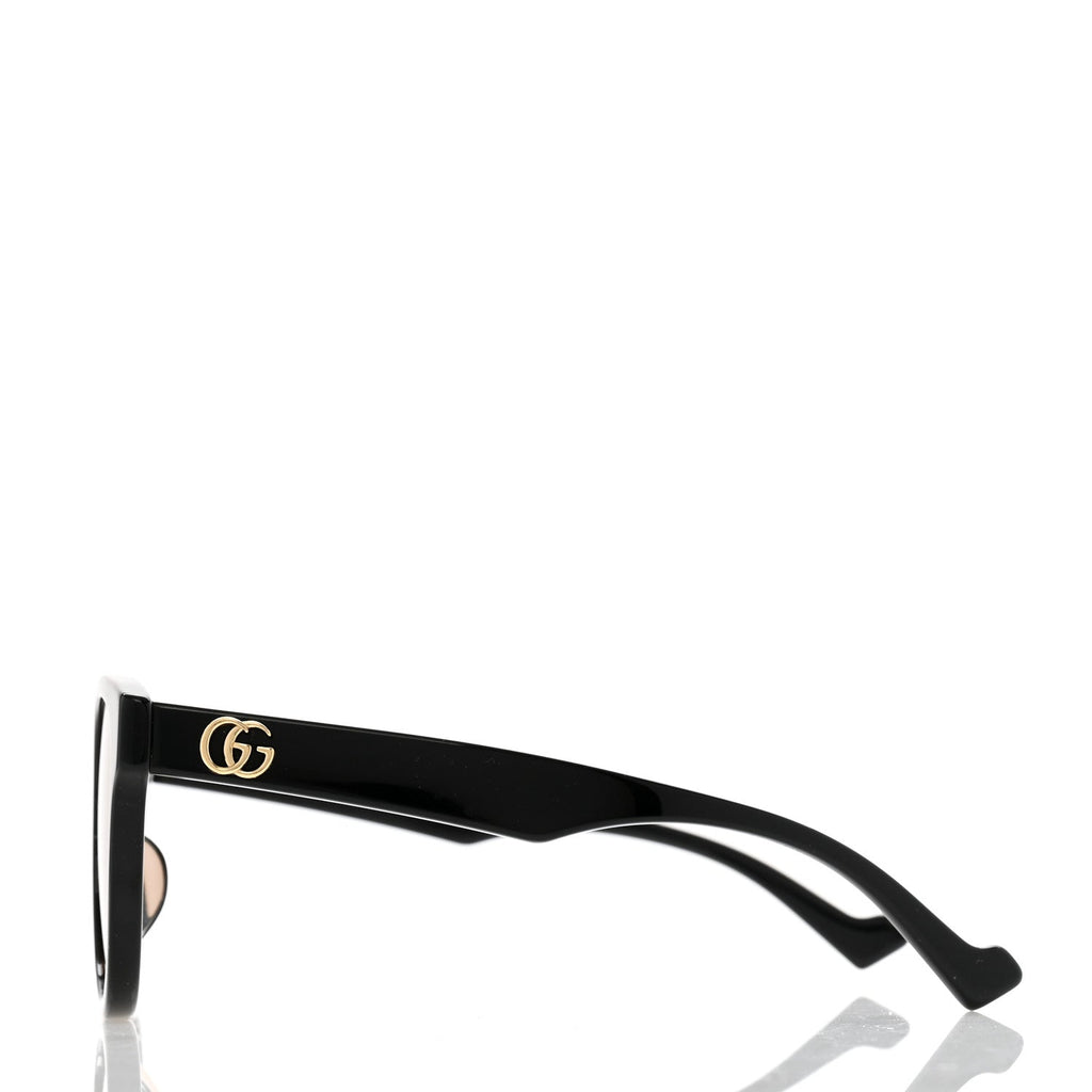 Acetate Rectangle Sunglasses GG0960SA Black