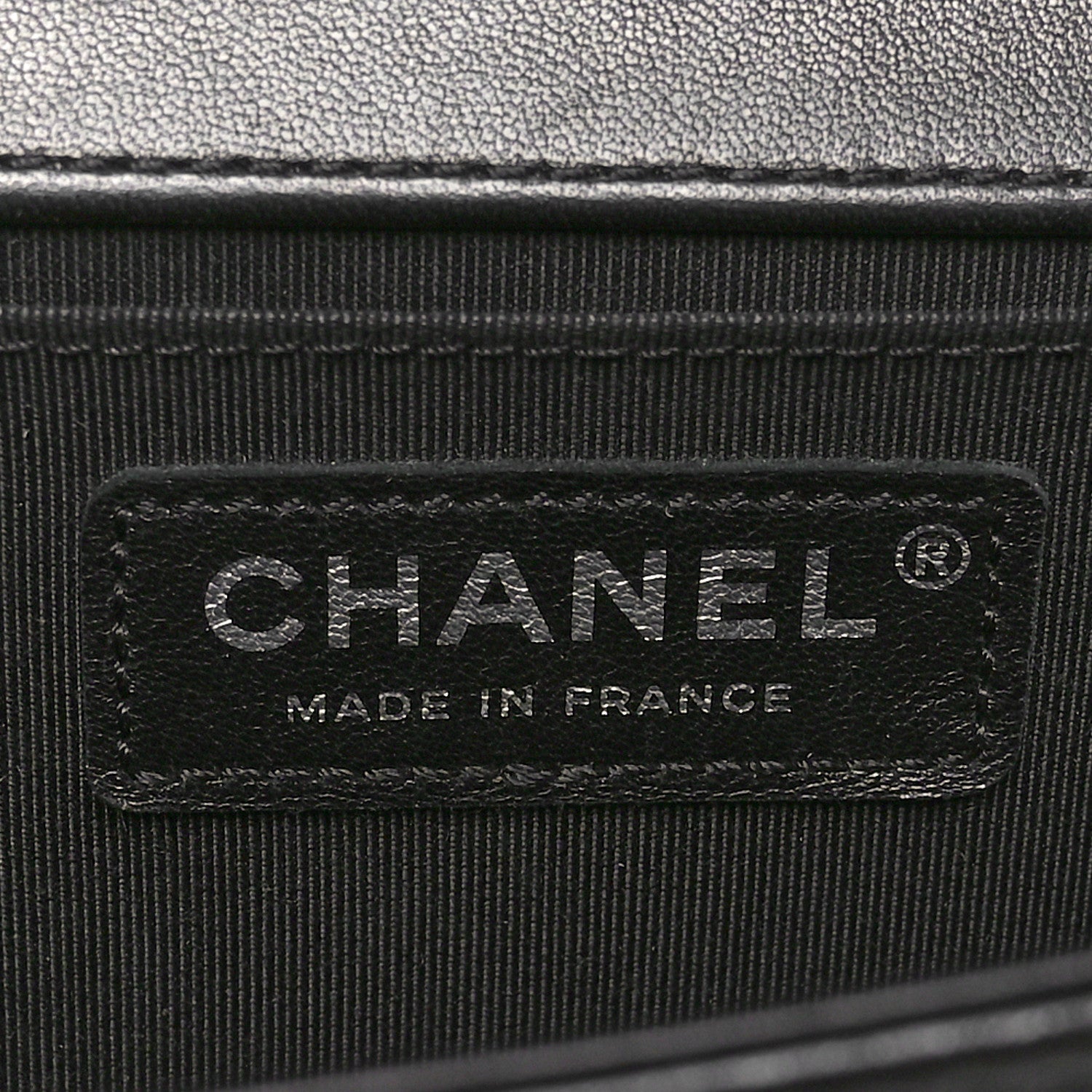 Lambskin Pleated Medium Boy Flap Black