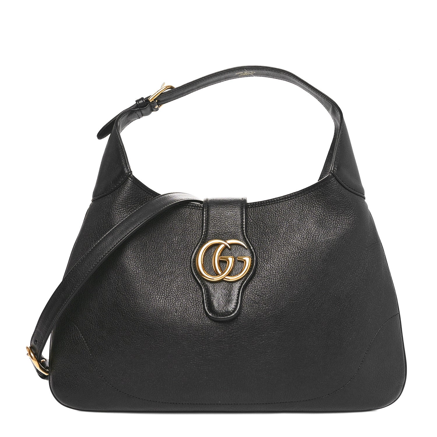 Goatskin Medium Aphrodite Shoulder Bag Black