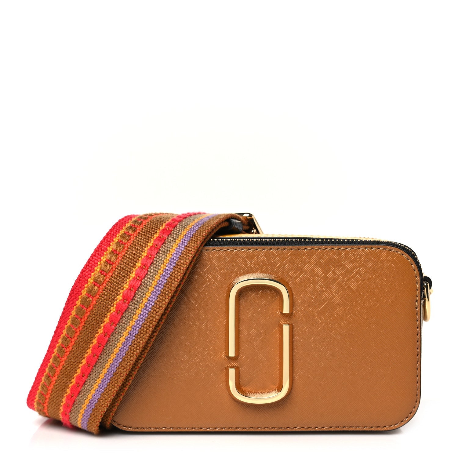 Saffiano Small Snapshot Camera Bag Cathay Spice Multicolor