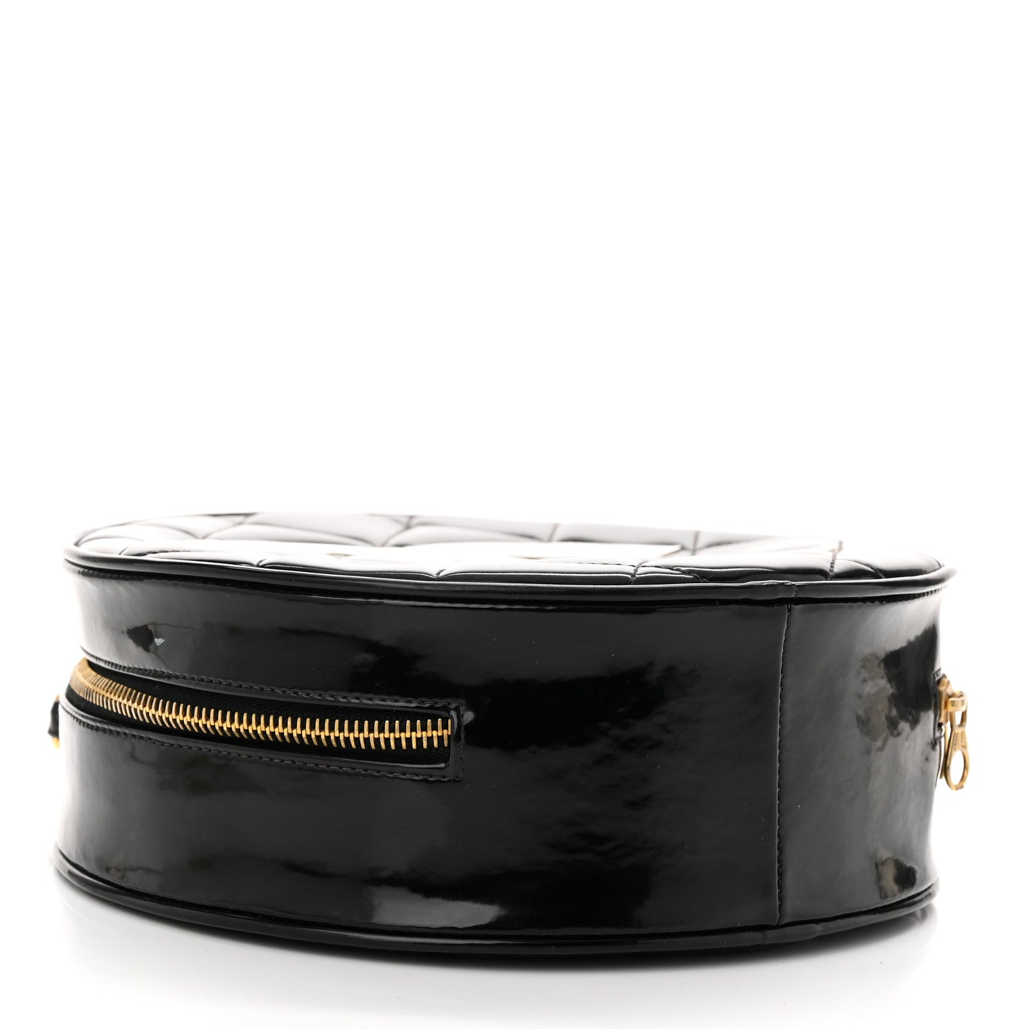 Patent CC Round Vanity Case Black