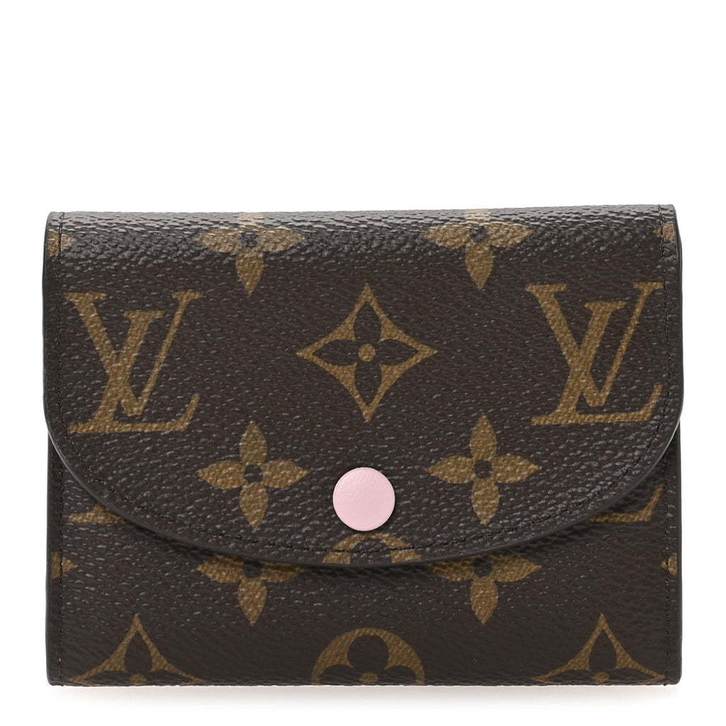 Monogram Rosalie Coin Purse Rose Ballerine