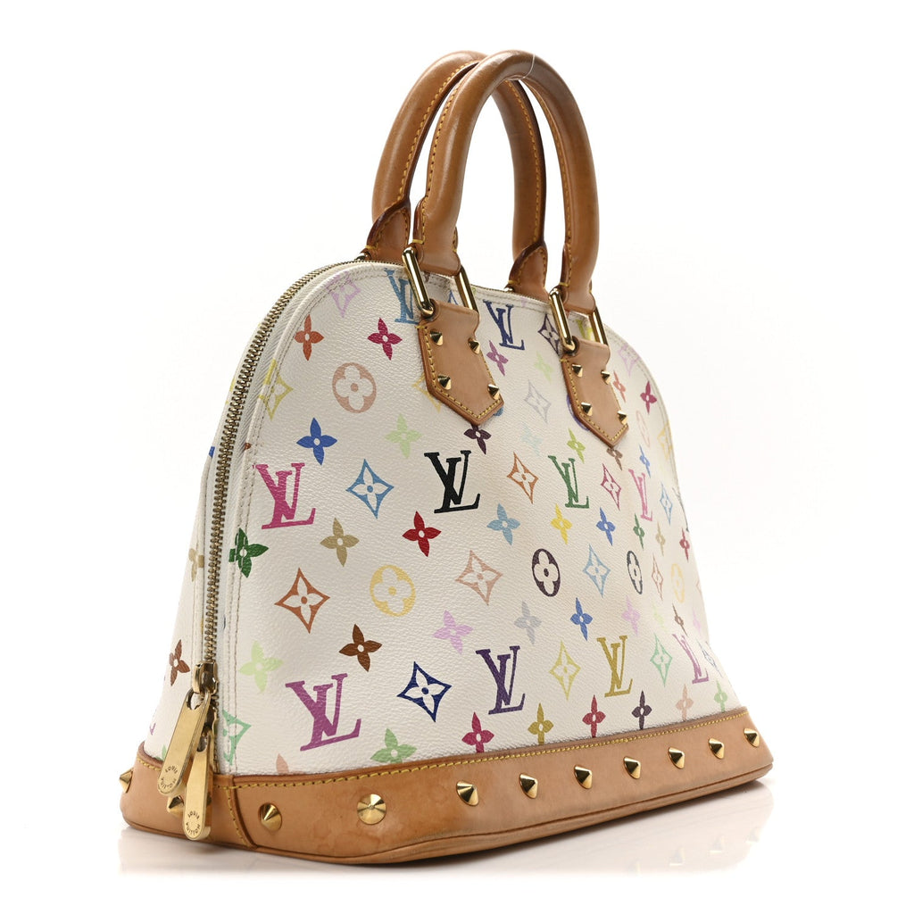 Monogram Multicolor Alma White