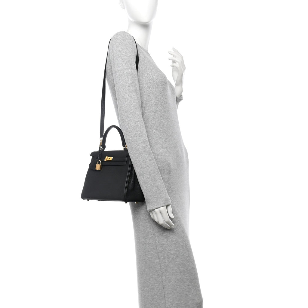Togo Kelly Retourne 25 Black