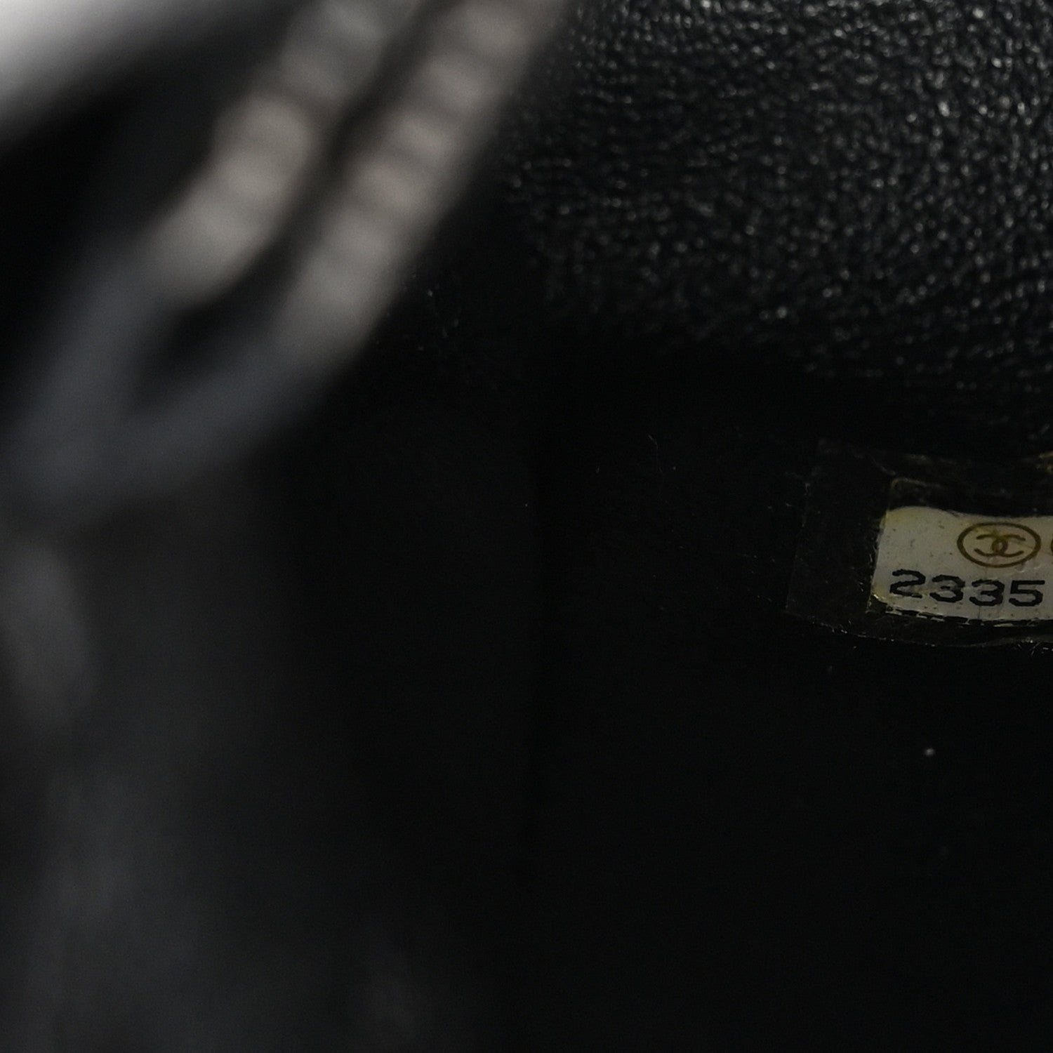 Caviar Lizard Embossed Quilted Small Coco Handle Flap Black