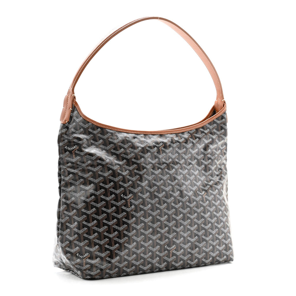 Goyardine Boheme Hobo Black Gold