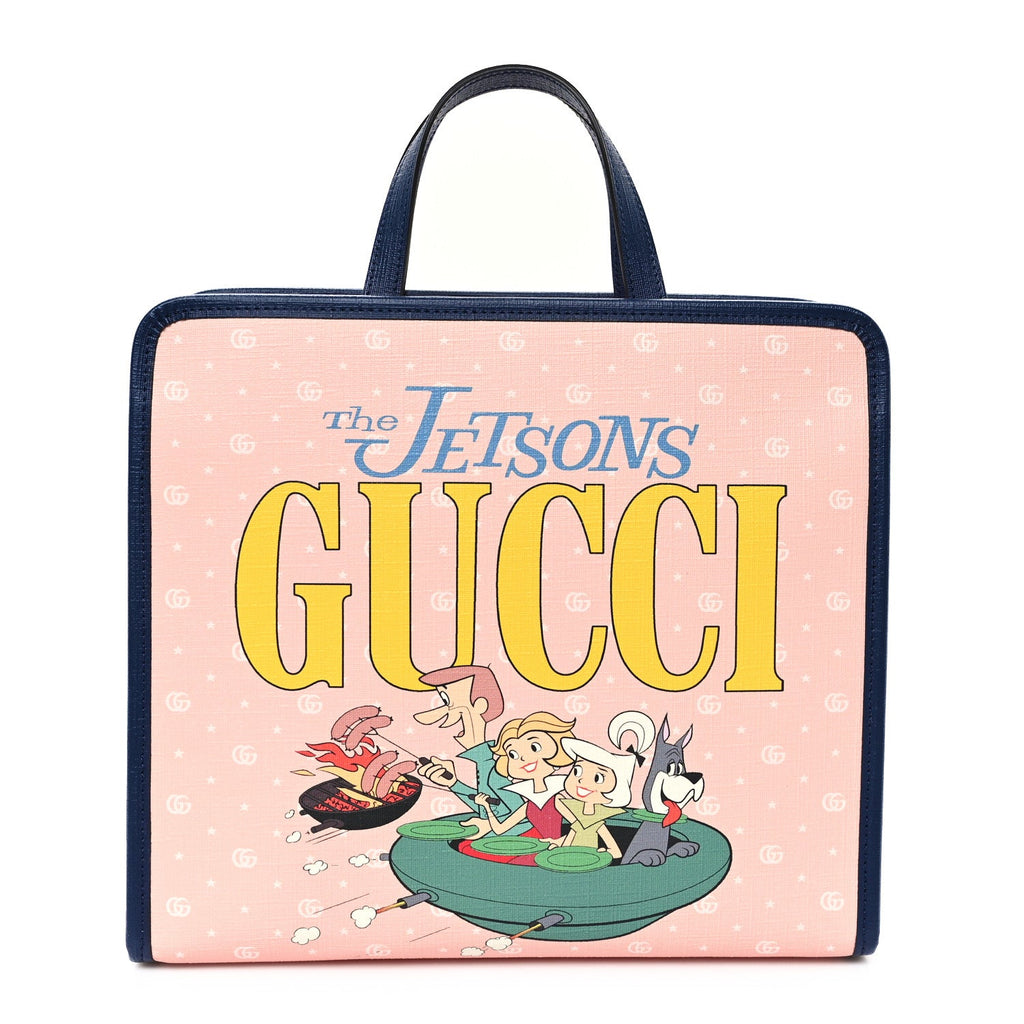 Coated Canvas The Jetsons Childrens Tote Pink Multicolor
