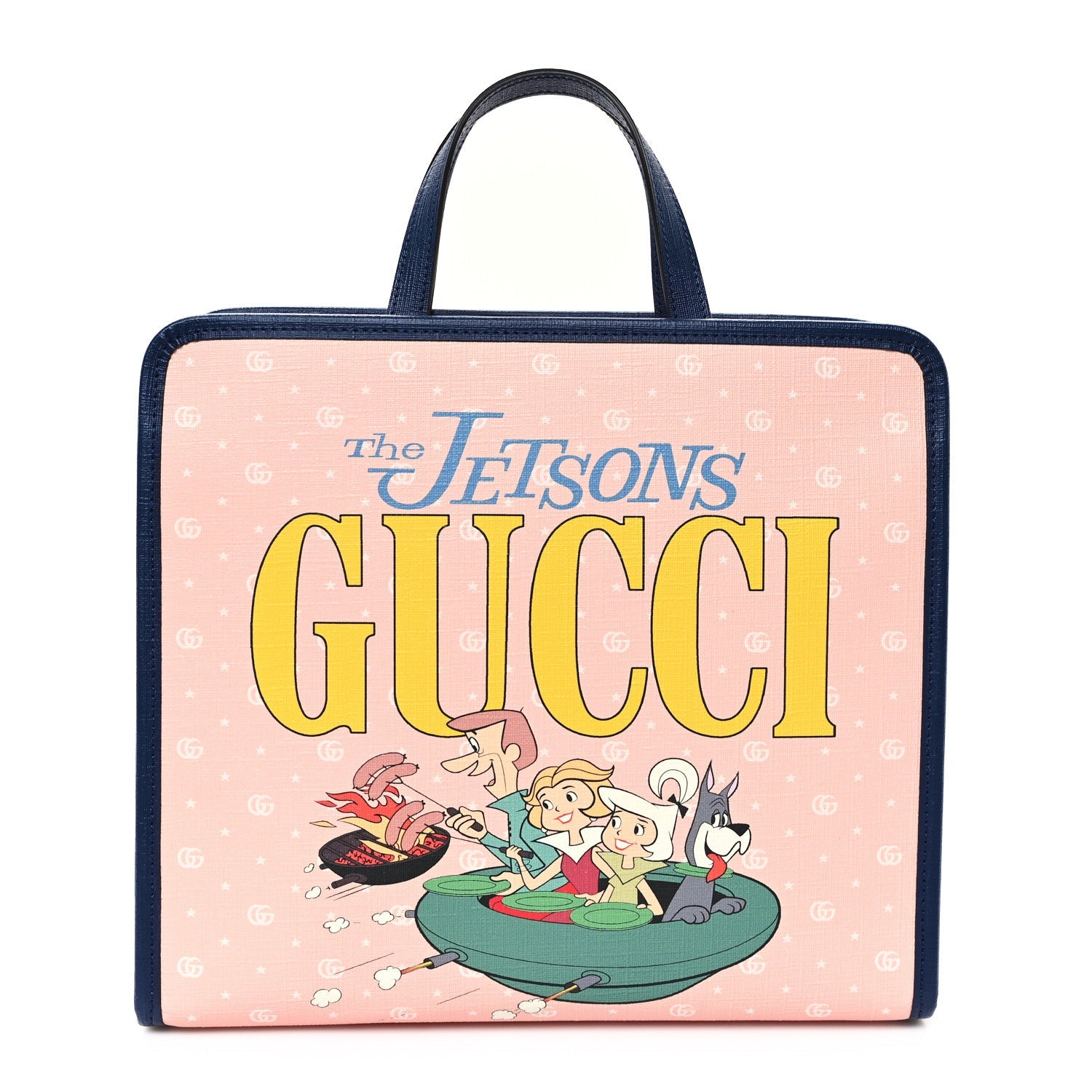 Coated Canvas The Jetsons Childrens Tote Pink Multicolor