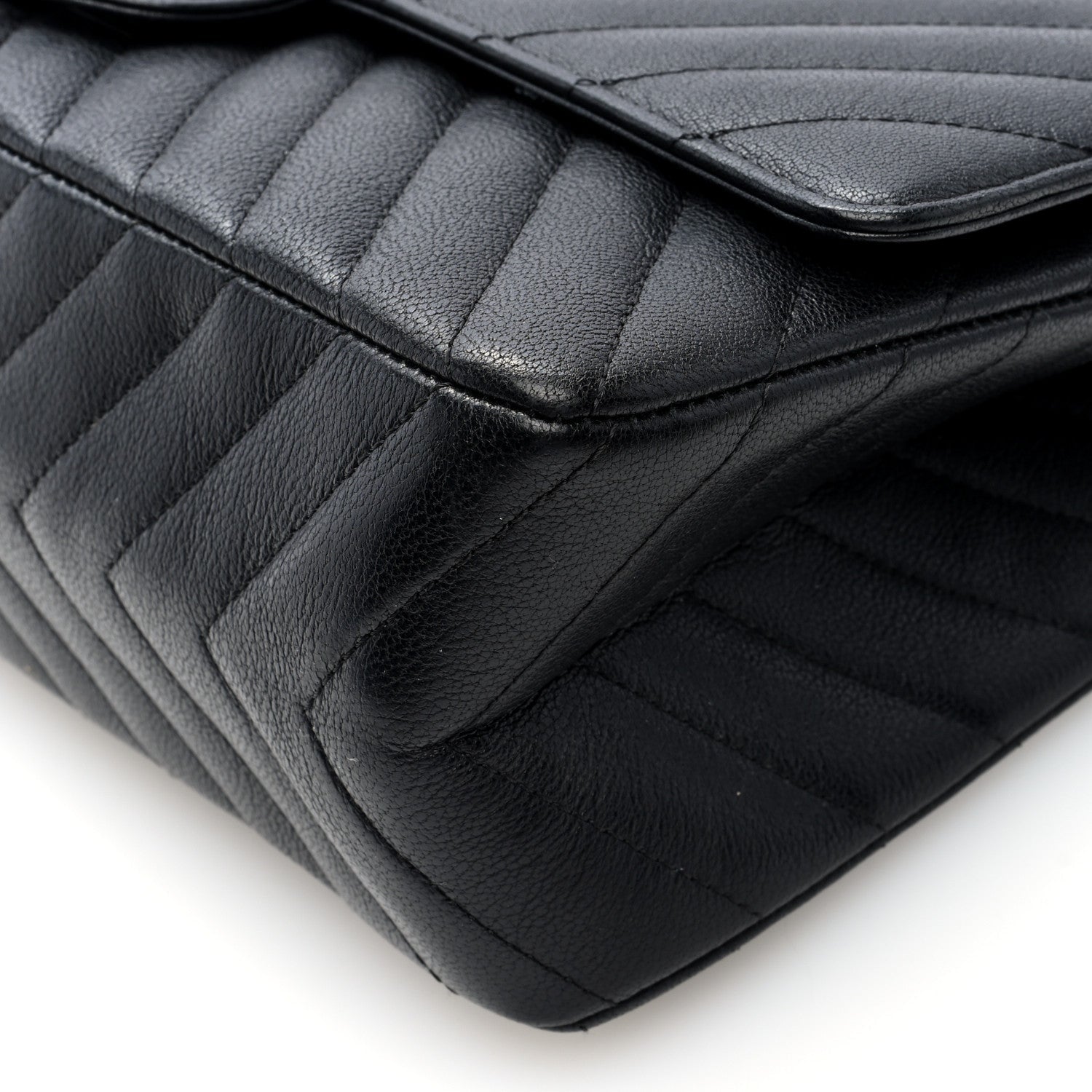 Sheepskin Chevron Quilted 2.55 Reissue 226 Flap So Black