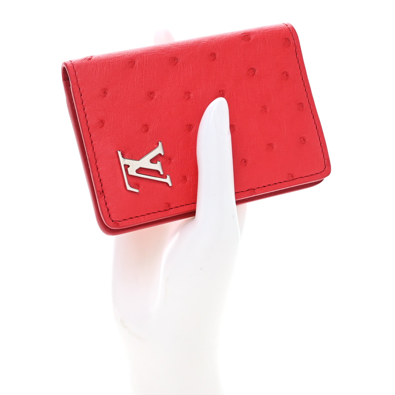 Ostrich Pocket Organizer Rouge