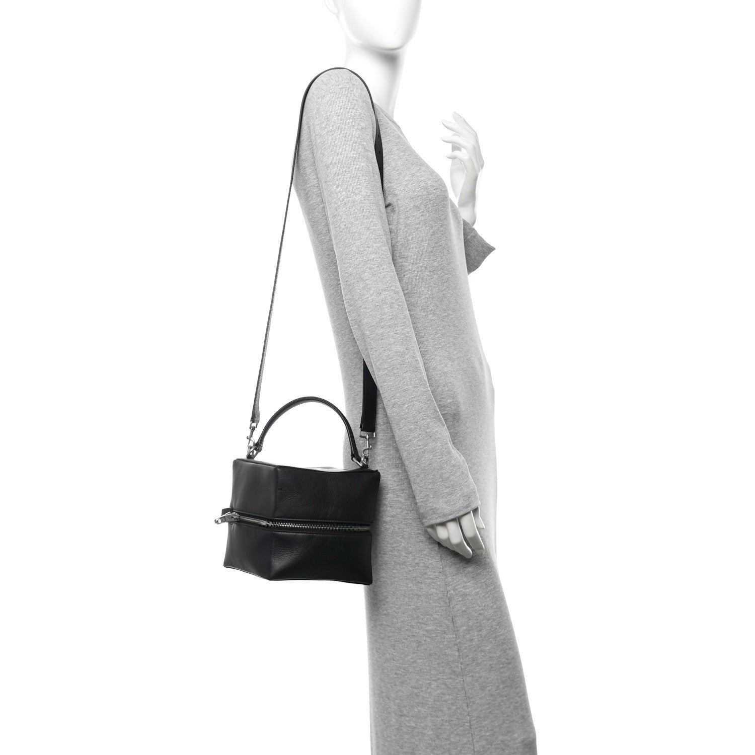Agneau 4X4 Shoulder Bag Black